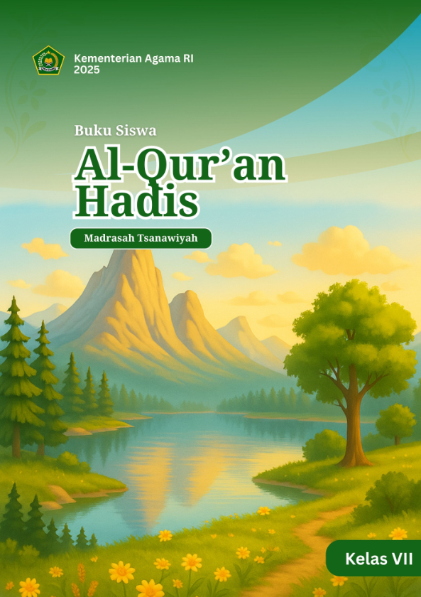 Sampul: Buku Siswa : Al-Qur’an Hadis – Madrasah Tsanawiyah