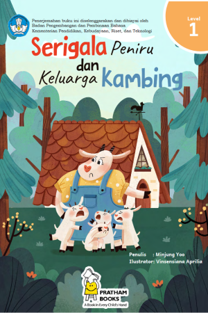 Sampul: Serigala Peniru dan Keluarga Kambing